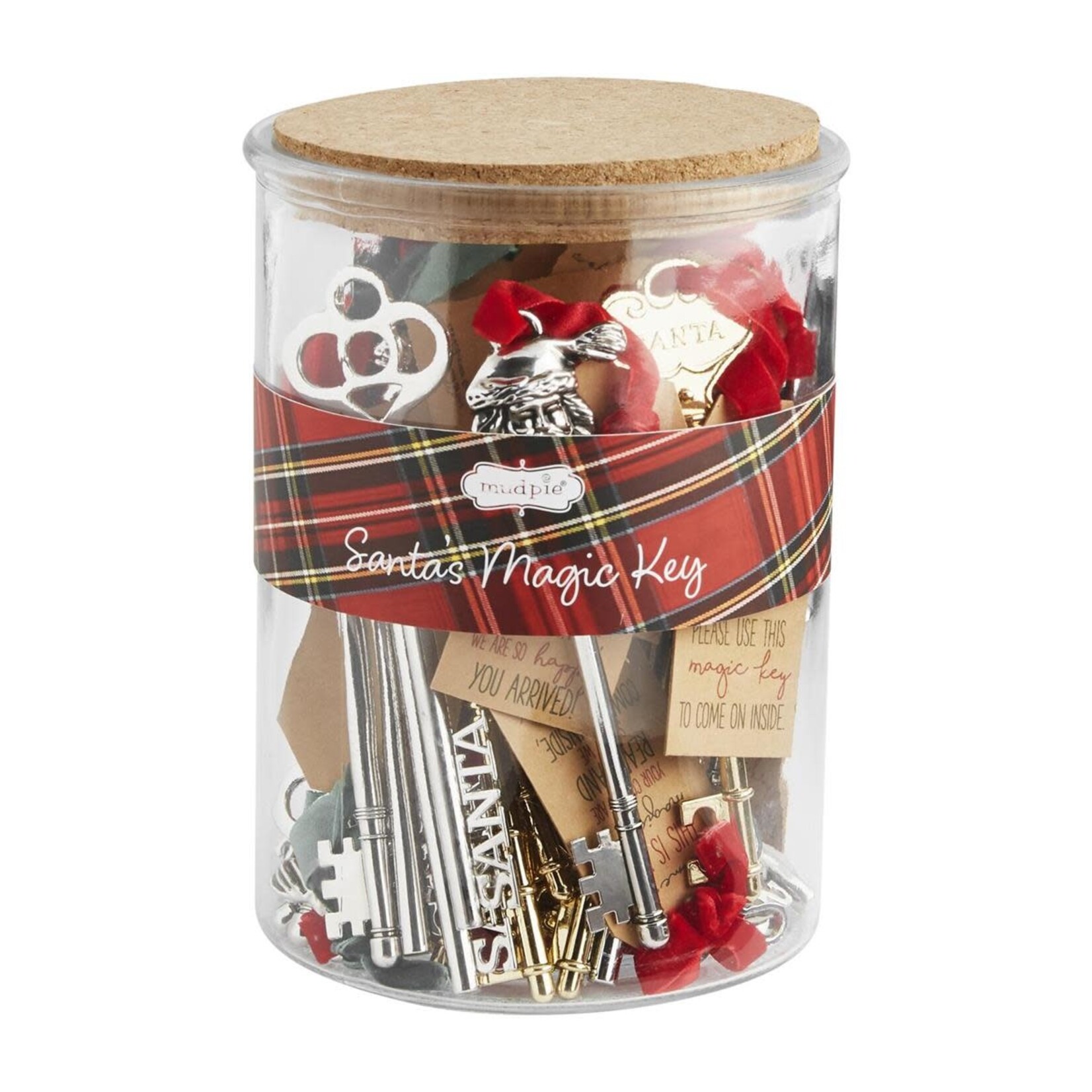 Mud Pie Santa Key Jar