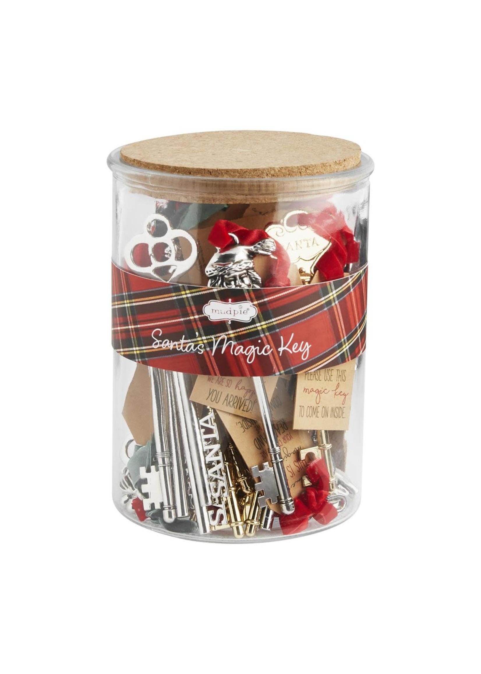 Mud Pie Santa Key Jar