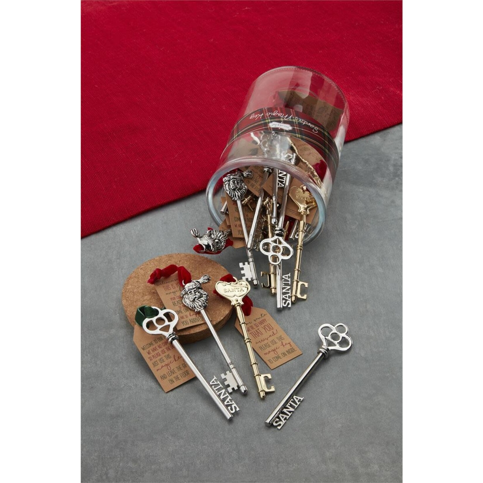 Mud Pie Santa Key Jar