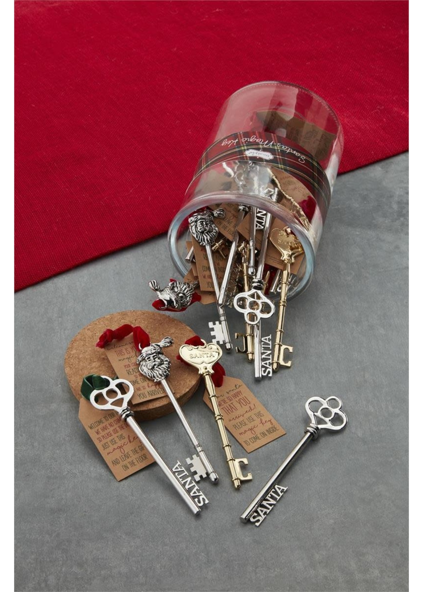 Mud Pie Santa Key Jar