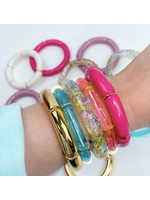 Taylor Shaye Designs Metallic Candy Bracelets-Blue - Sage & Willow