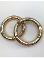 Taylor Shaye Designs Metallic Candy Bracelets-Rose Gold