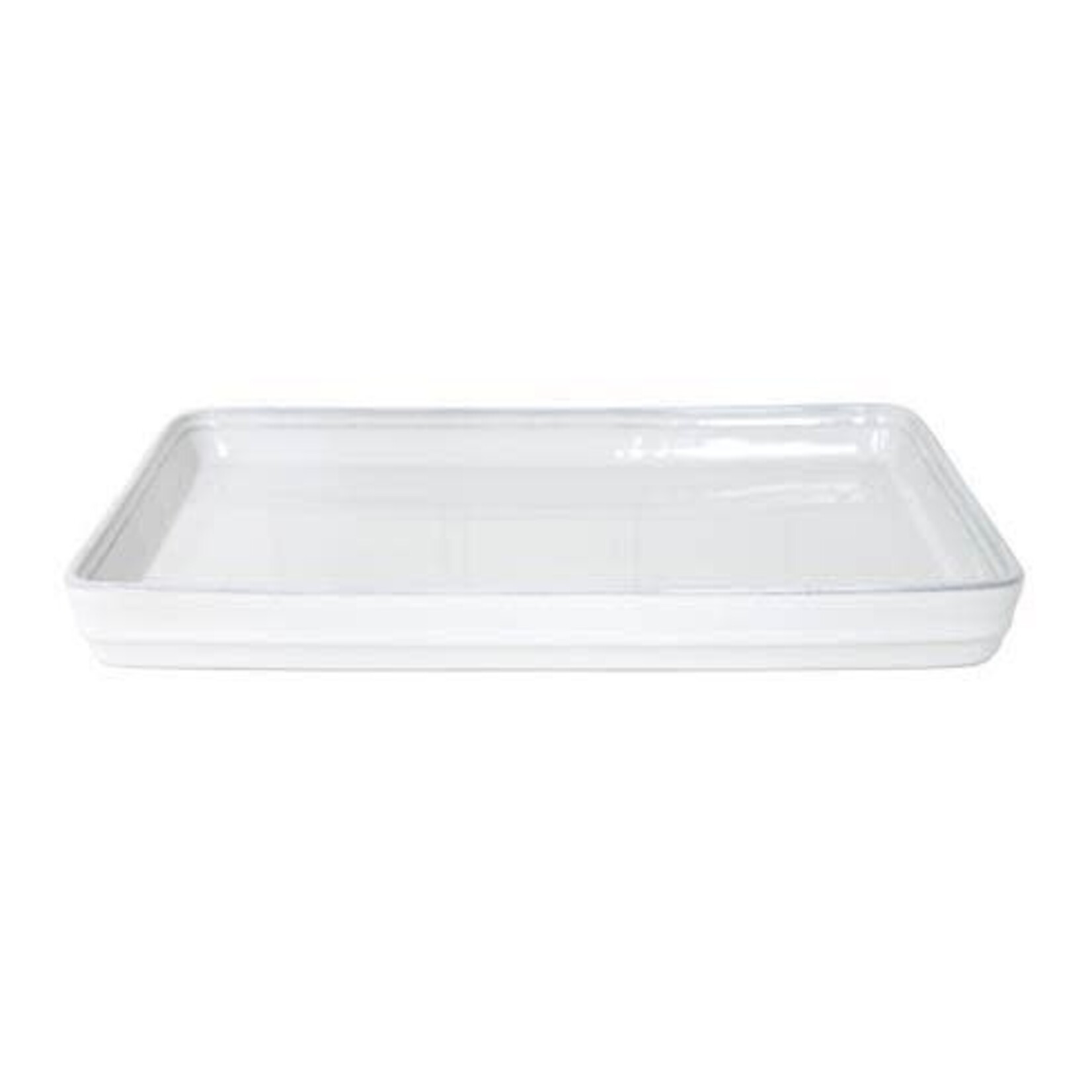CASAFINA LIVING FRISO TRAY 12"-WHITE