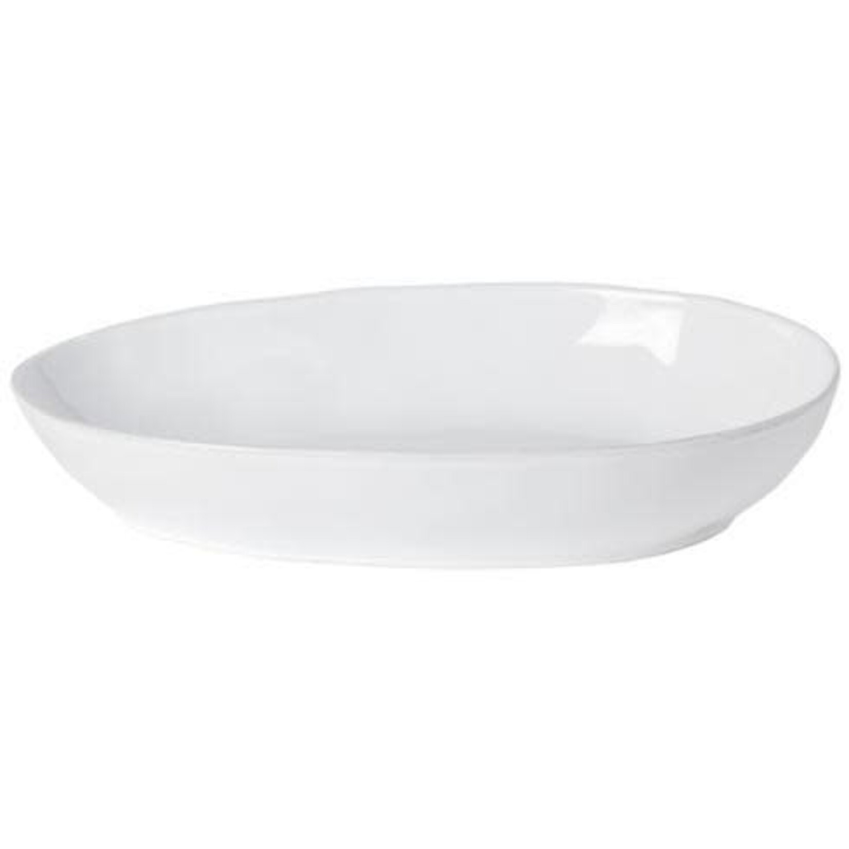 CASAFINA LIVING LIVIA BAKER 14" OVAL-WHITE