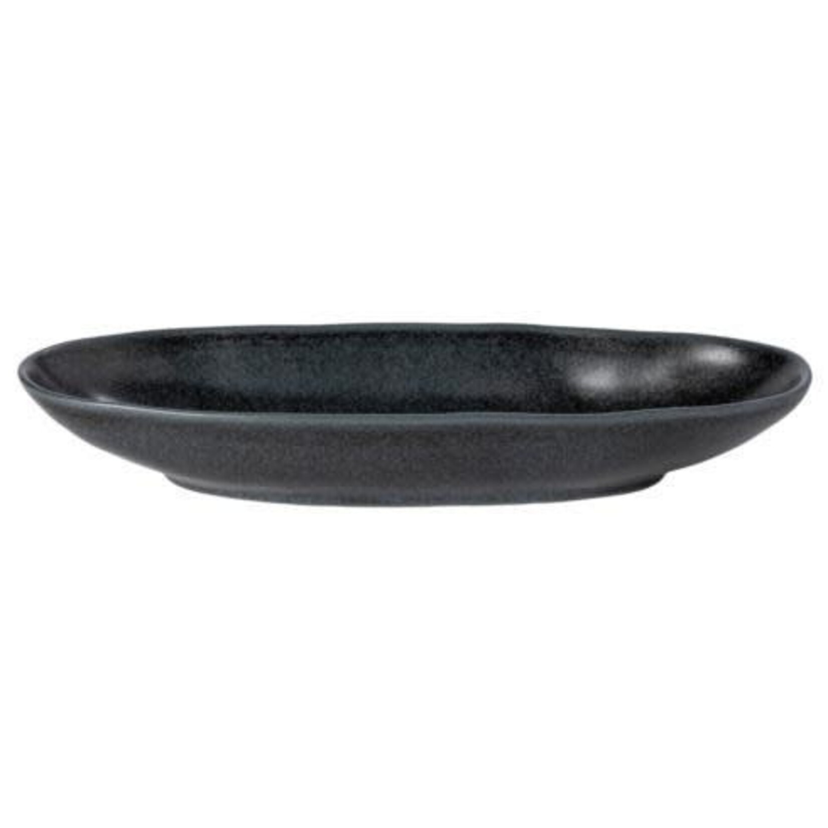 CASAFINA LIVING LIVIA PLATTER 16" OVAL-BLACK