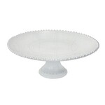 CASAFINA LIVING PEARL CAKE STAND 13"-WHITE