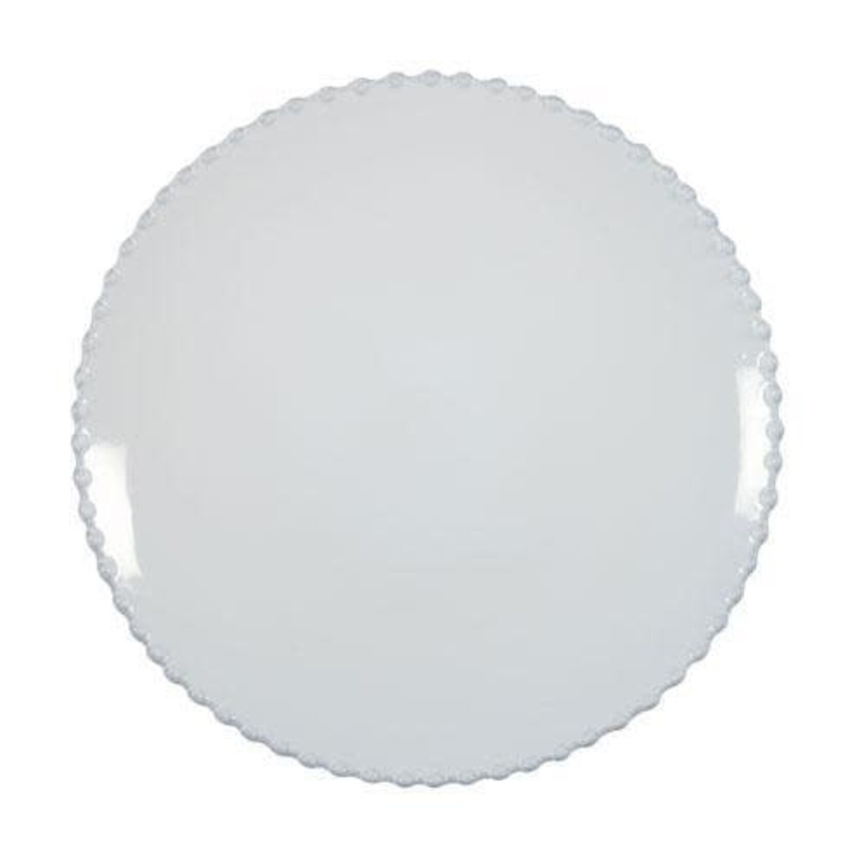 CASAFINA LIVING PEARL DINNER PLATE-WHITE