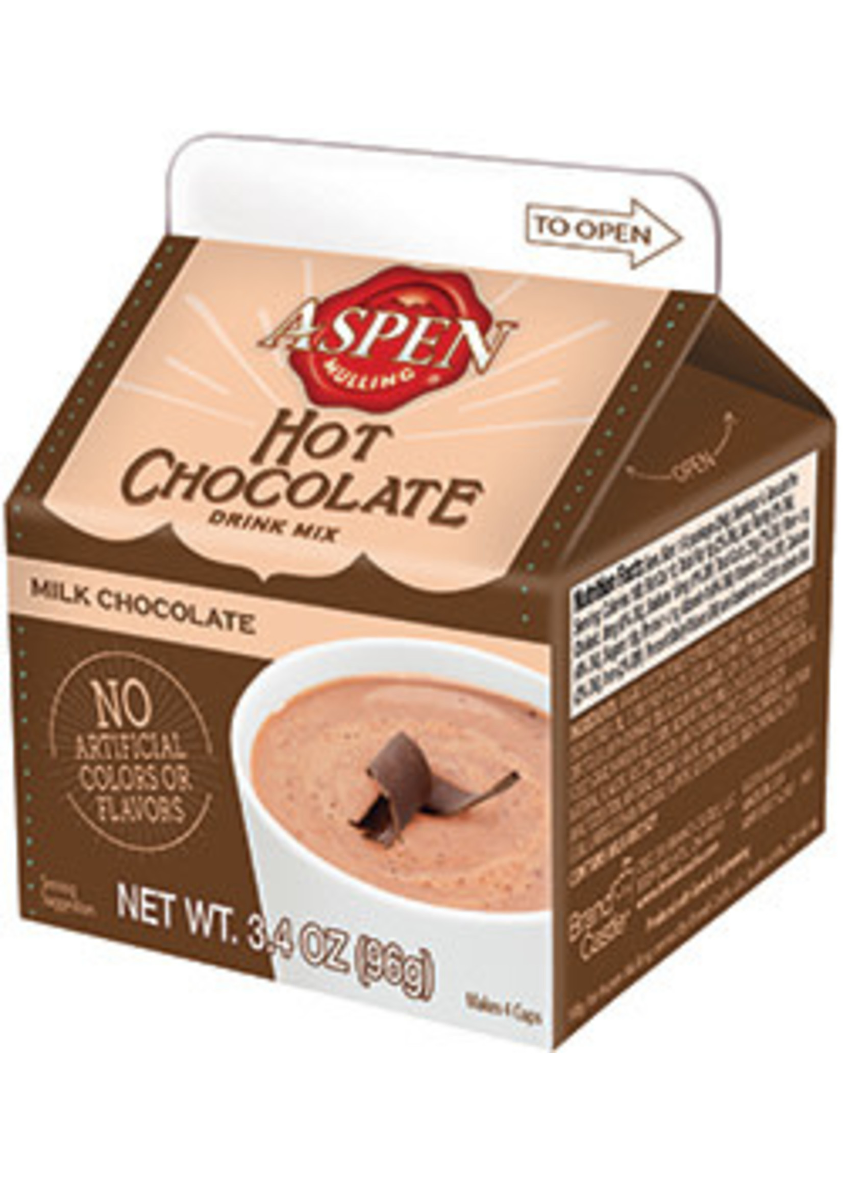 Aspen Mulling Aspen Milk Chocolate Hot Chocolate 3.4oz