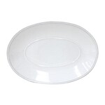 CASAFINA LIVING Friso Oval Platter 12" White