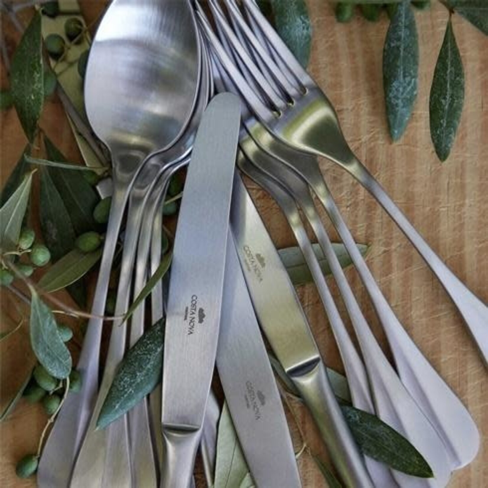 CASAFINA LIVING Nau Flatware 5 Pieces Brushed