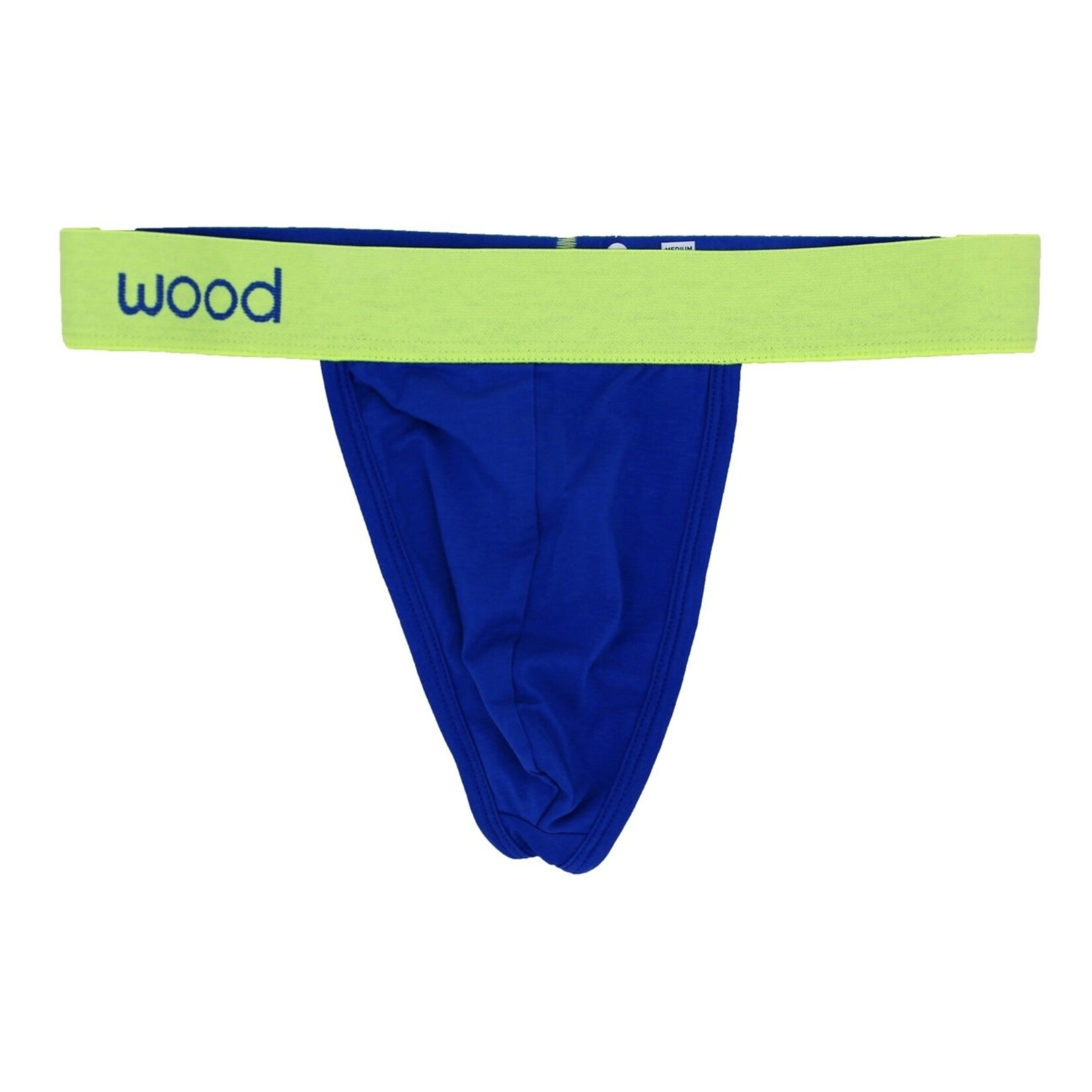 Wood Underwear Men's Thong in Azure Contrast
