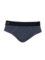 Wood Underwear Hip Brief in Charcoal Heather