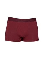 Wood Underwear Trunk in Burgundy Red