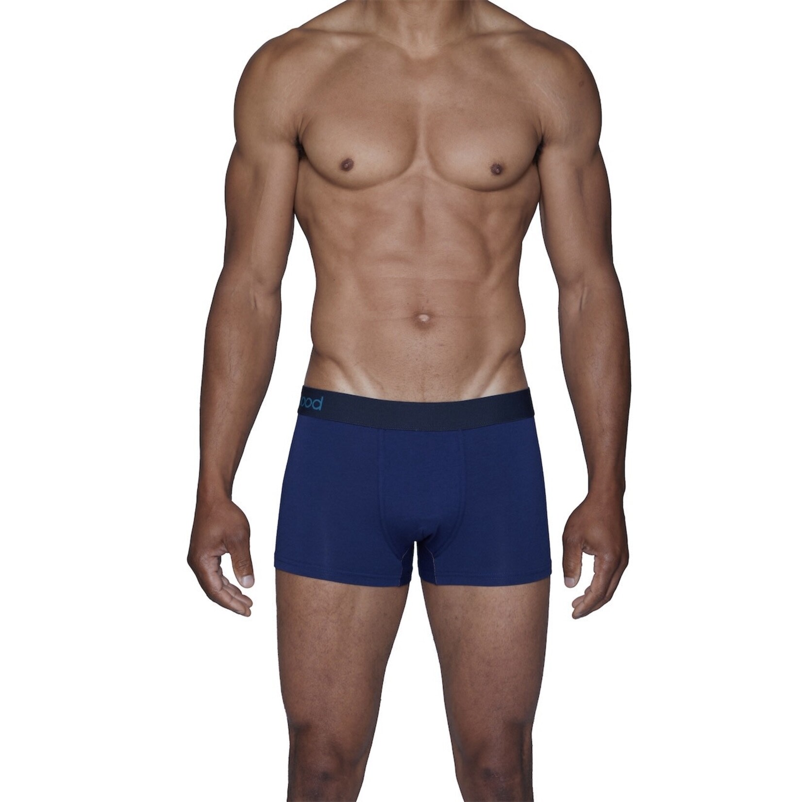 Wood Underwear Trunk in Deep Space Blue