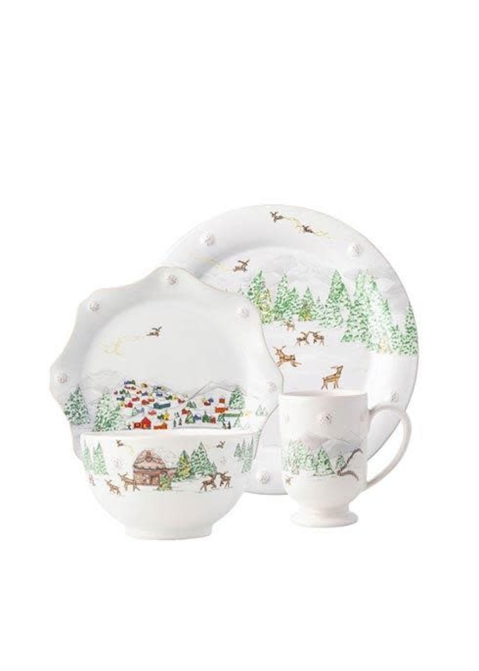 Juliska Berry & Thread North Pole Cereal/Ice Cream Bowl