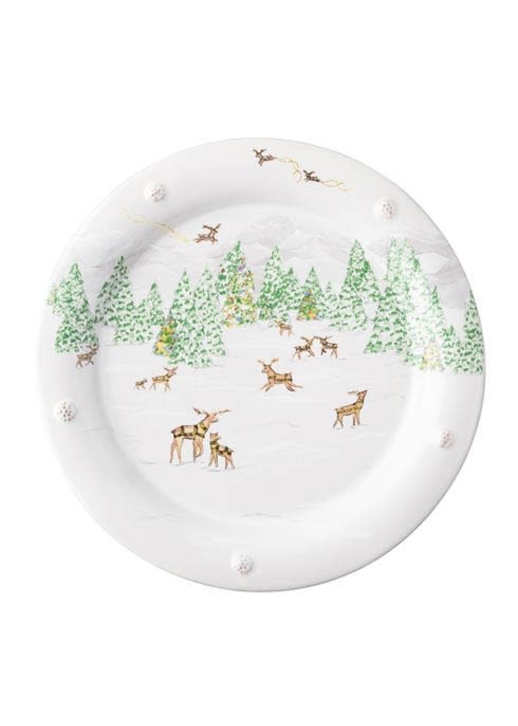 Juliska Berry & Thread North Pole Dinner Plate