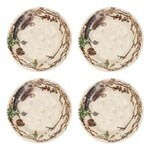 Juliska Forest Walk Party Plates Set/4