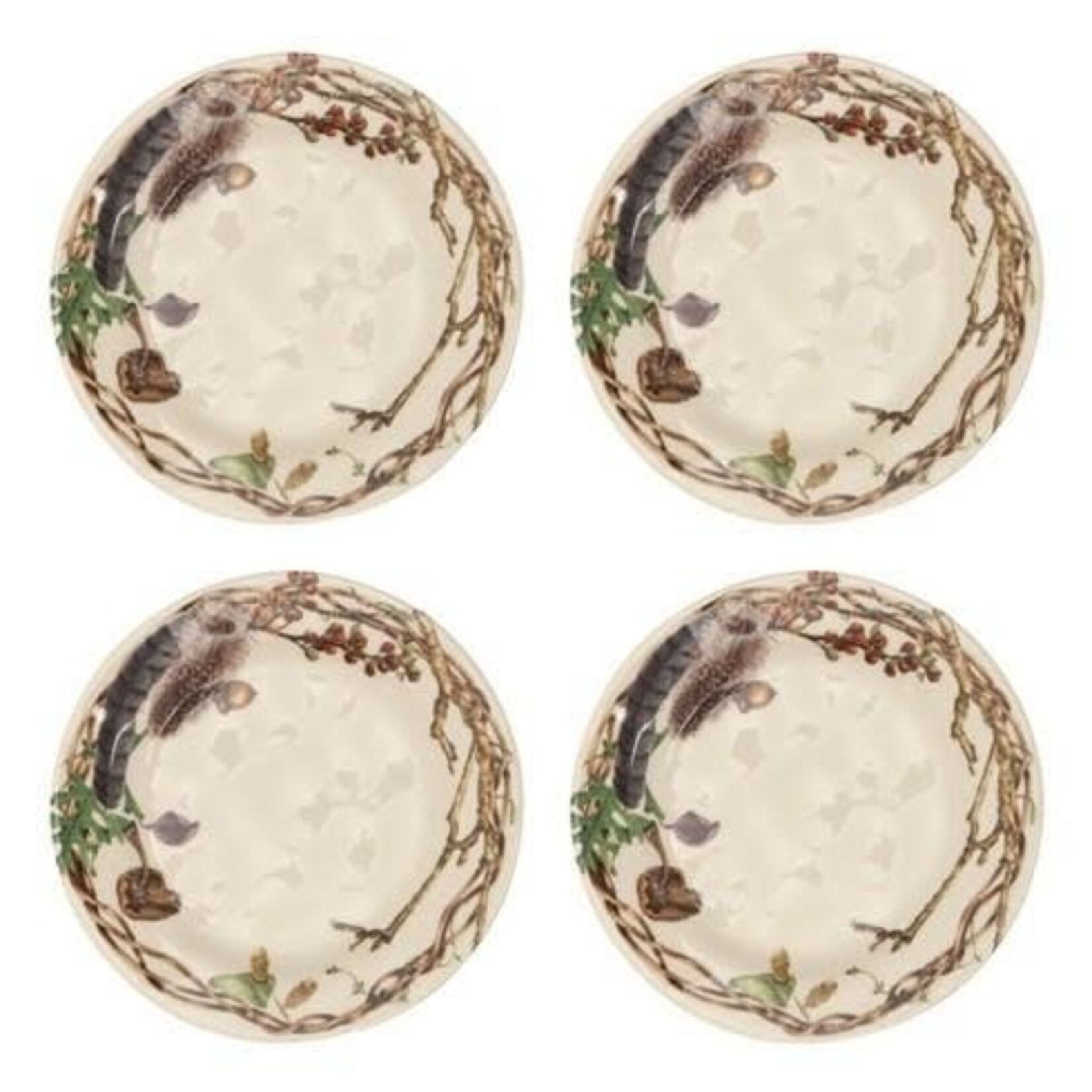 Juliska Forest Walk Party Plates Set/4