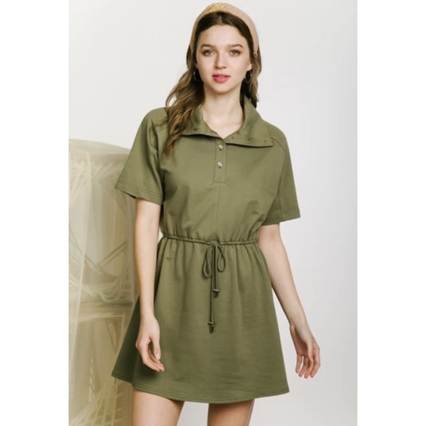 VERY J VD33690X-OLIVE