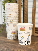 HAPPY BY RACHEL Birthday Reusable Party Cups s/5