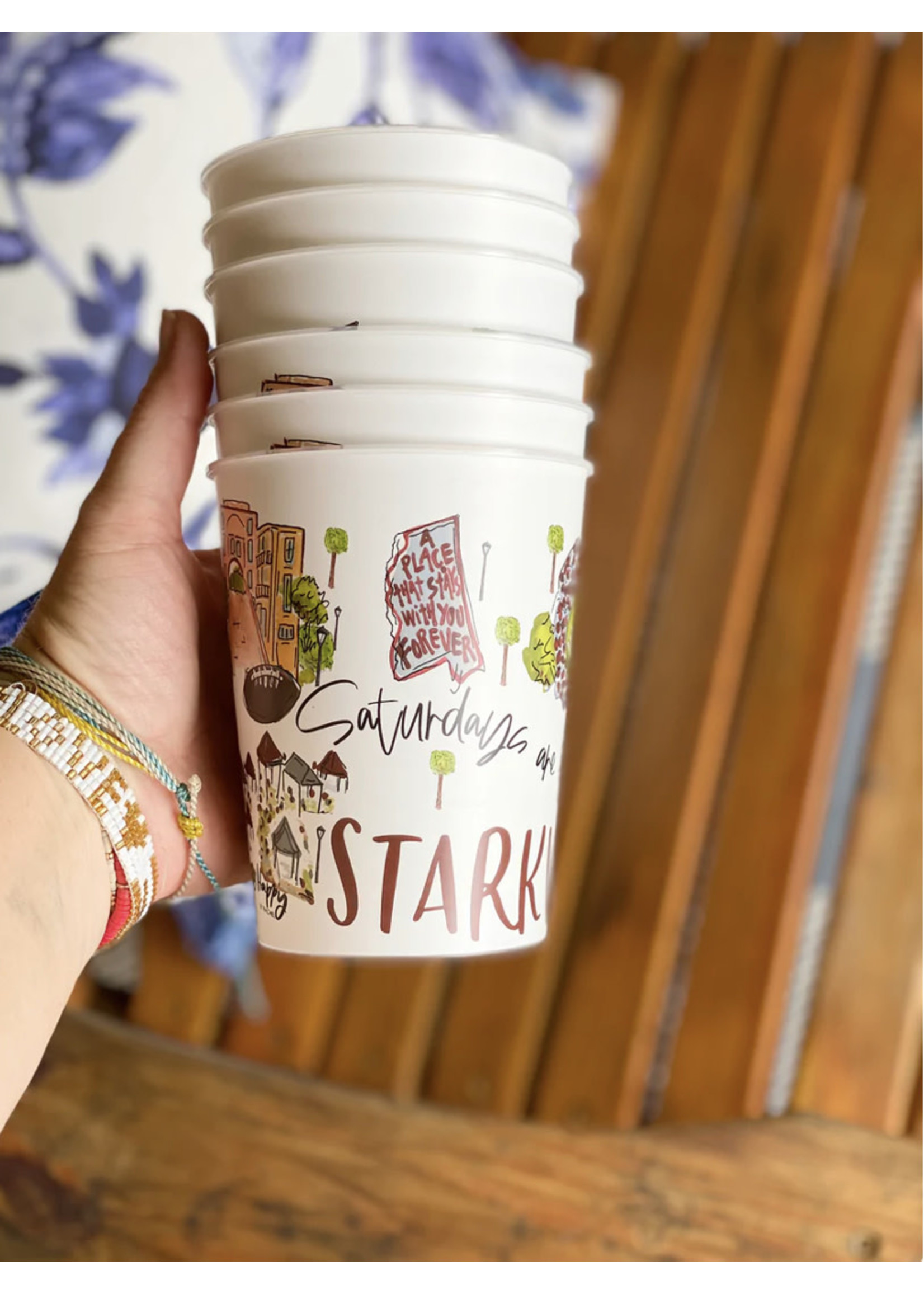 HAPPY BY RACHEL M. State Reusable Party Cups