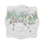 Juliska Berry & Thread North Pole Merry Christmas Trinket Tray