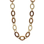 CAPUCINE DE WULF Earth Goddess Chain Necklace in Teak