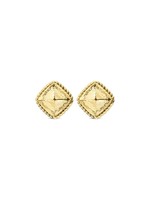 CAPUCINE DE WULF Blandine Clip Earrings in Gold