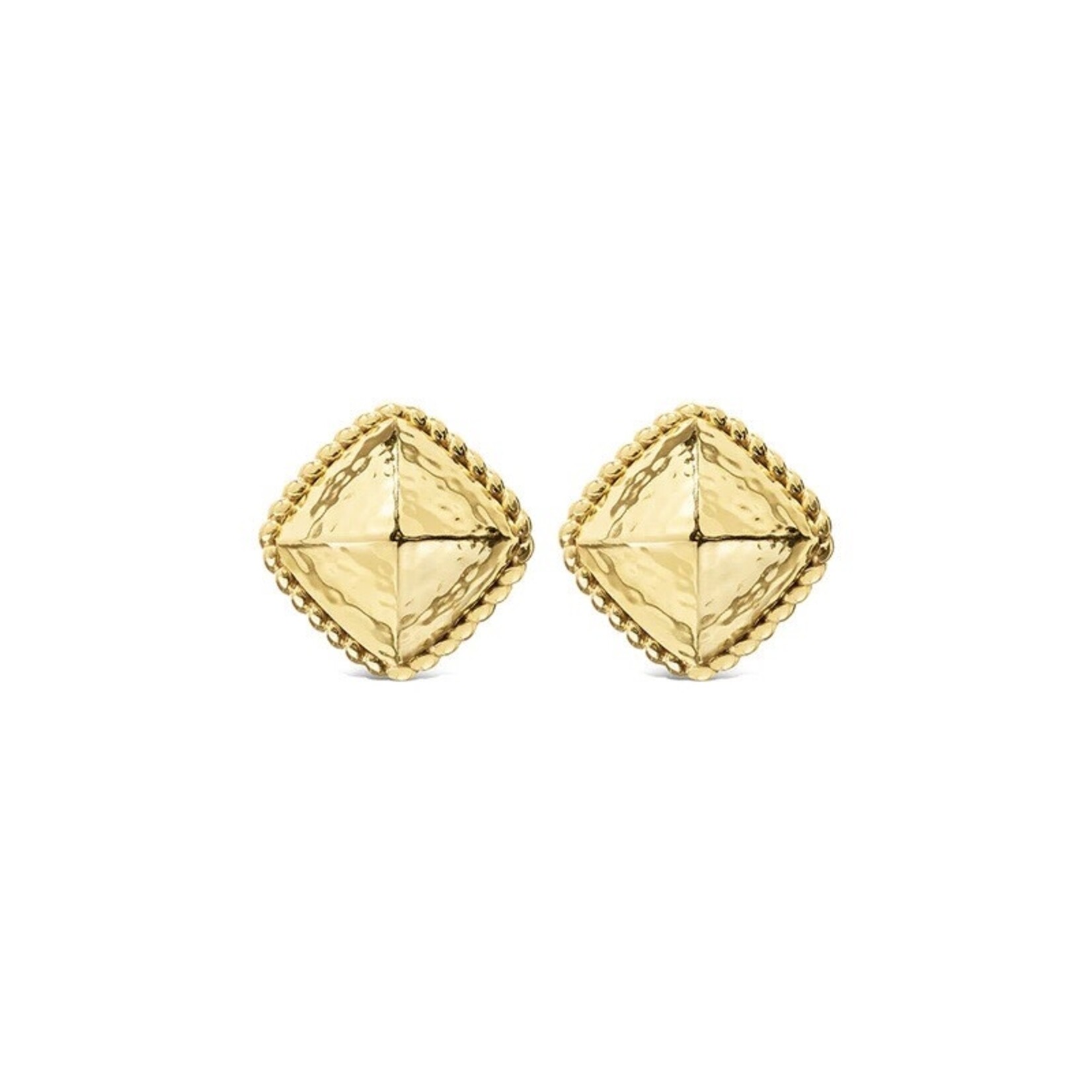 CAPUCINE DE WULF Blandine Clip Earrings in Gold