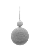 Fig & Dove Silver Two- Tier Bauble