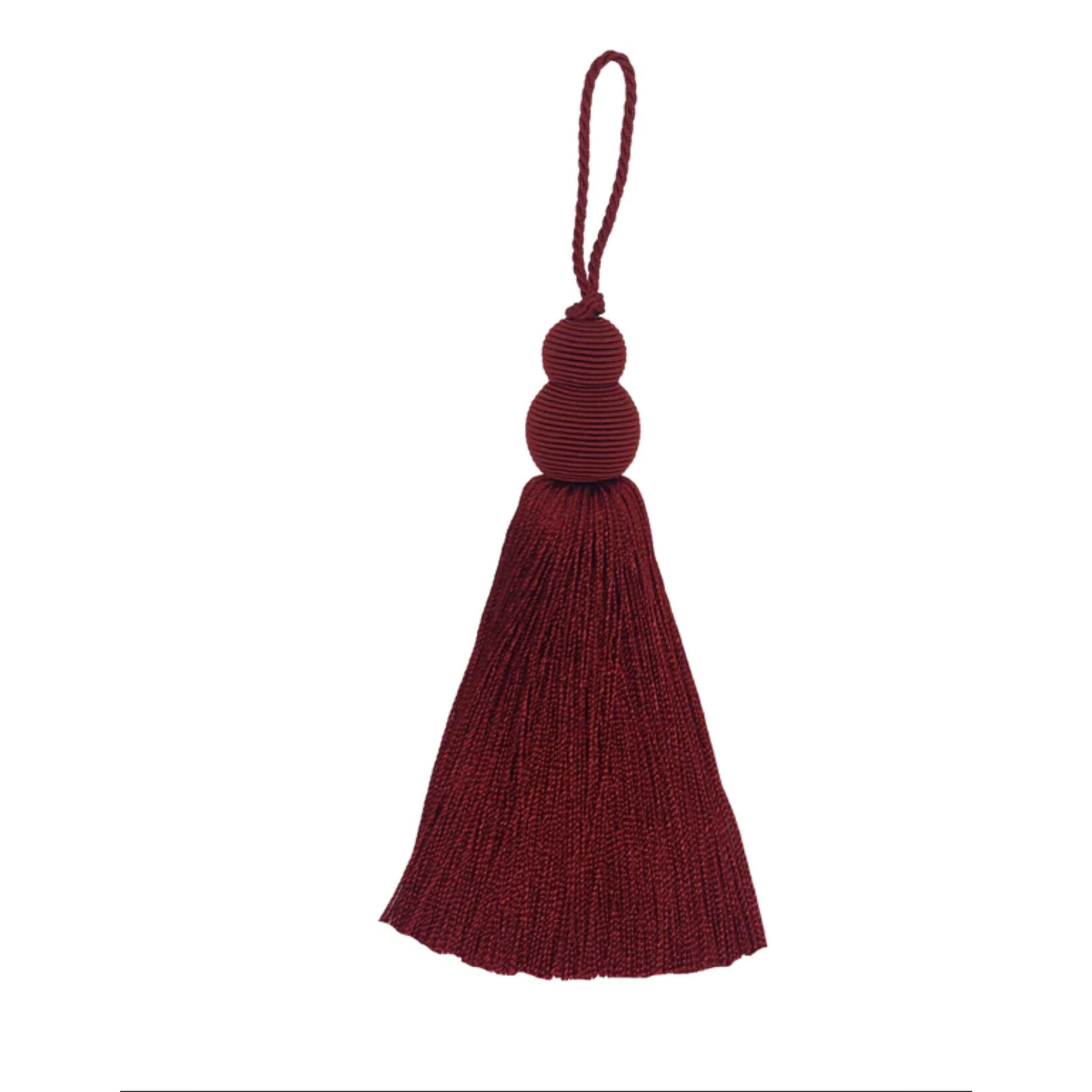 Fig & Dove Red Decorative Tassels