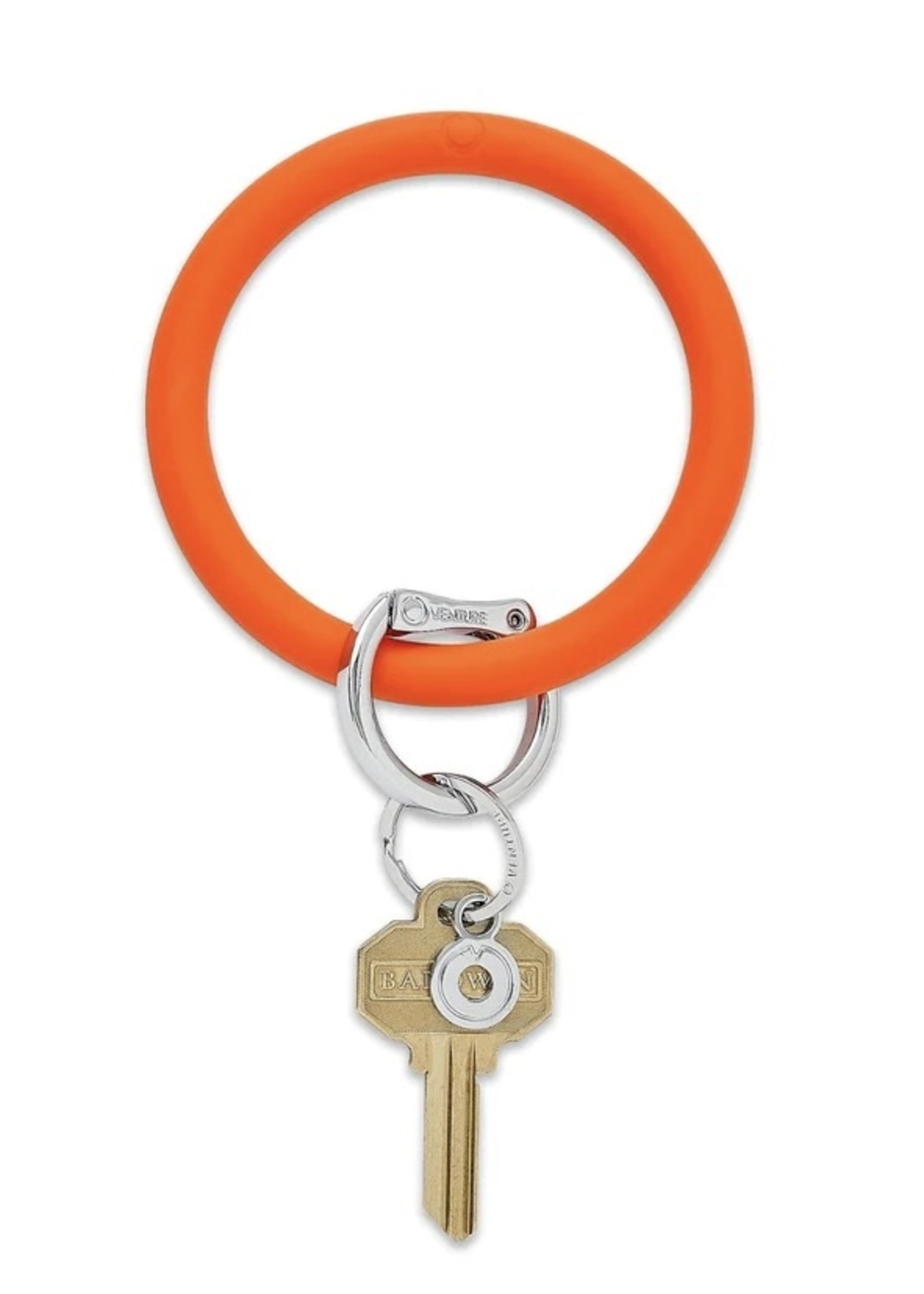 Oventure Silicone Big O® Key Ring Signature Collection Orange Crush