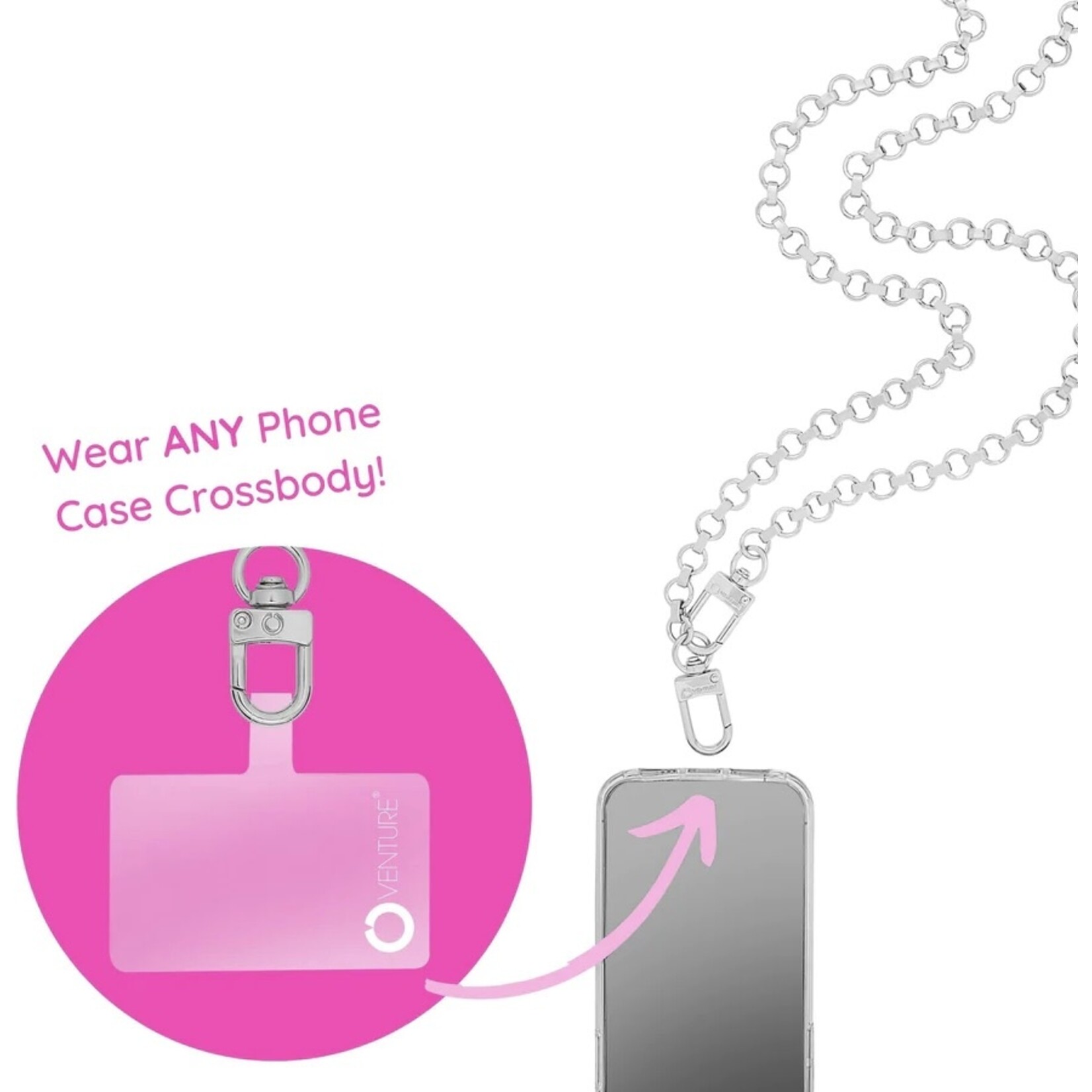 Oventure The Hook Me UpTM Crossbody Quicksilver
