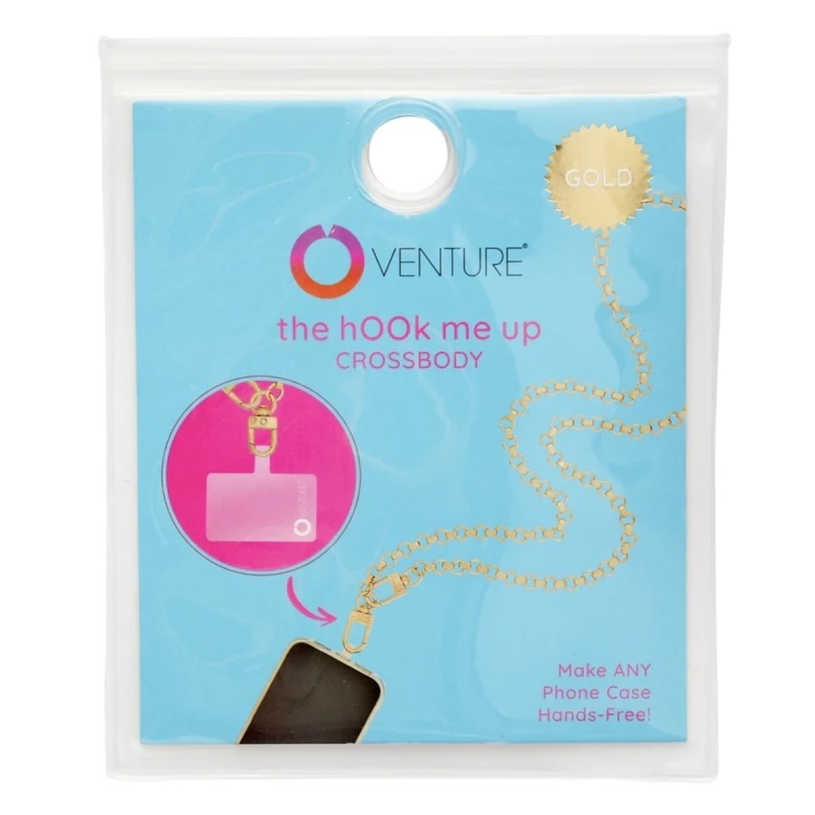 Oventure The Hook Me UpTM Crossbody Gold Rush