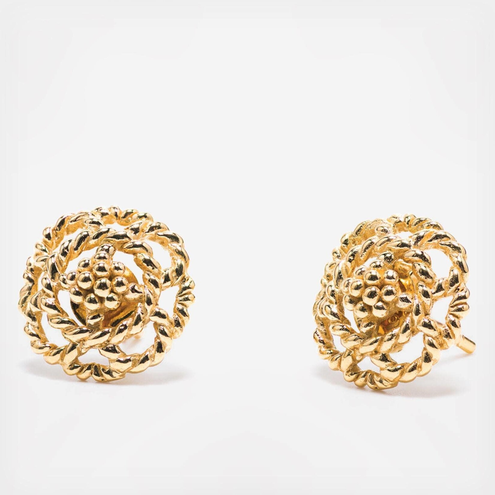 CAPUCINE DE WULF Capucine Petite Stud Earrings in Gold