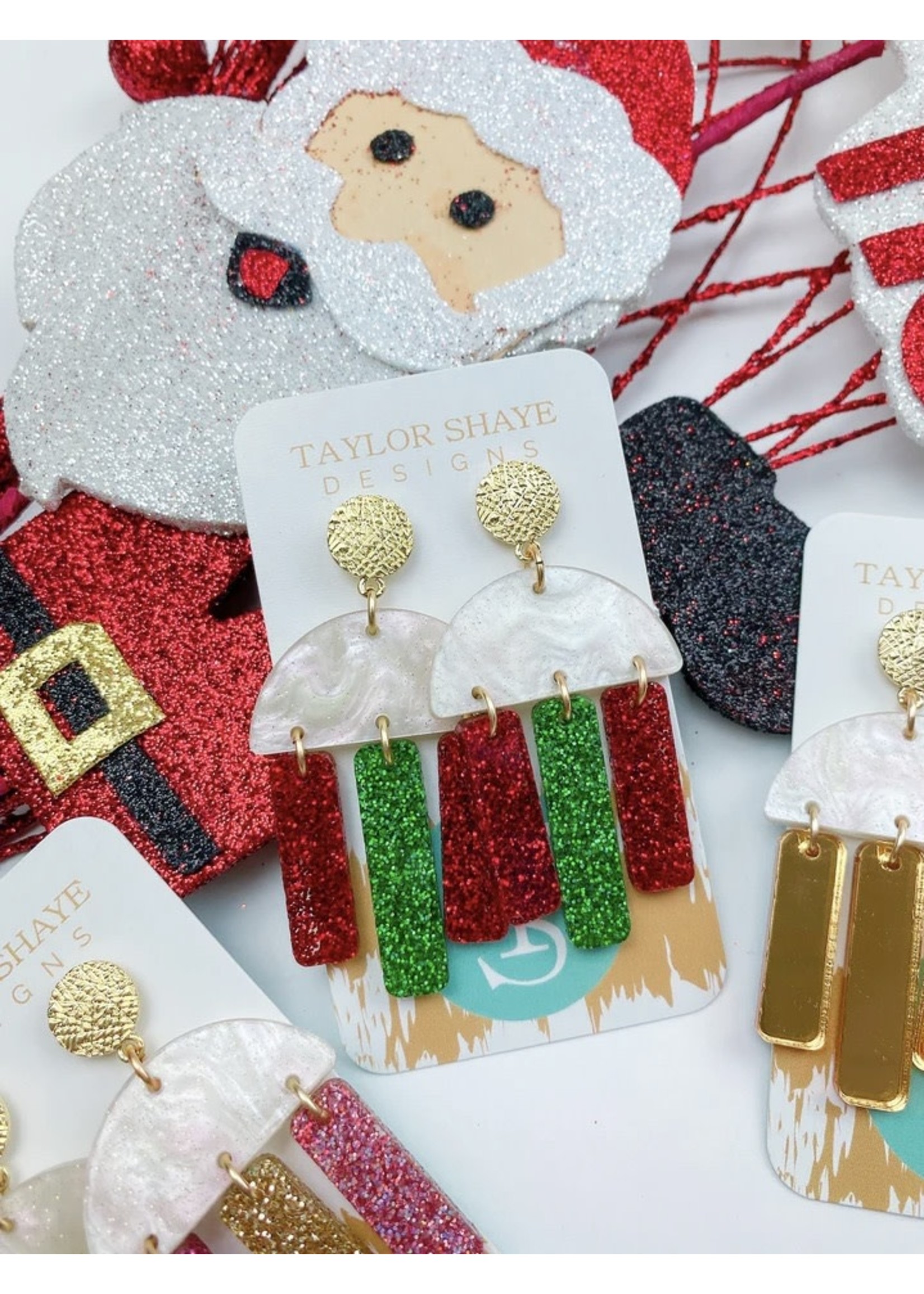 Taylor Shaye Designs Melody Acrylic Drops - Christmas Mix