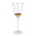 VIETRI Raffaello Striped Wine Glass