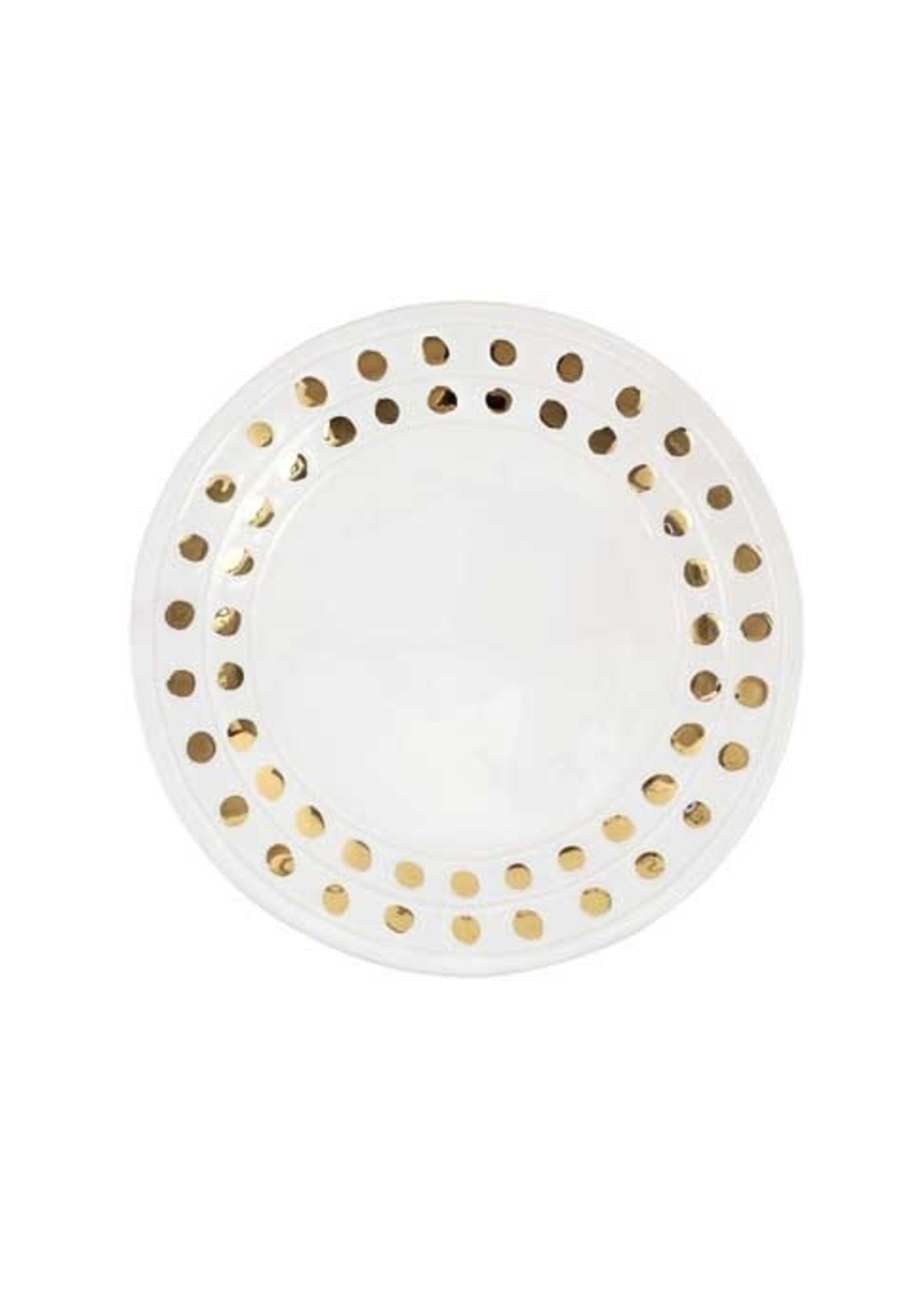 VIETRI Medici Gold Dinner Plate