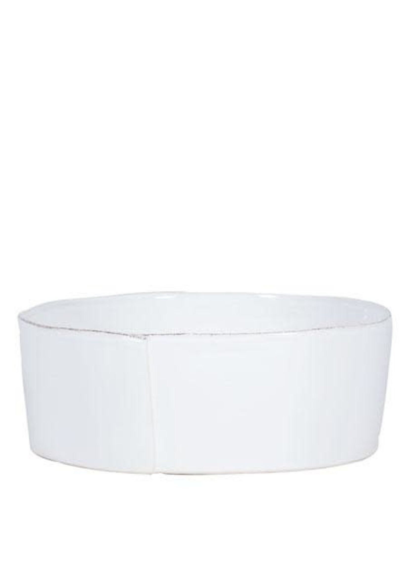 VIETRI Lastra White Large Serving Bowl