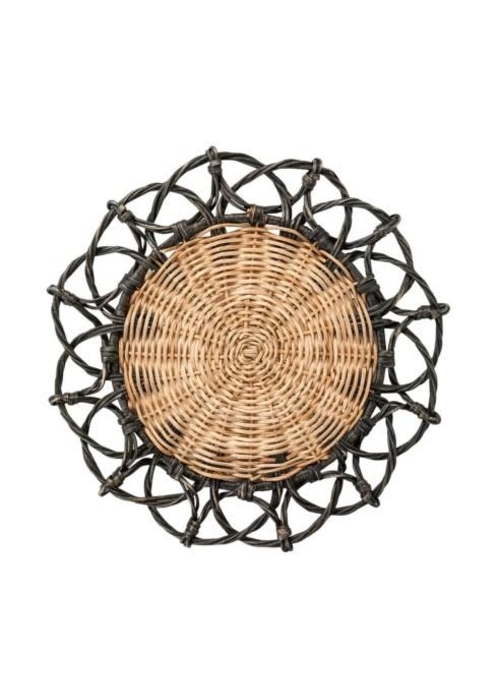 Juliska Provence Rattan Black Placemat