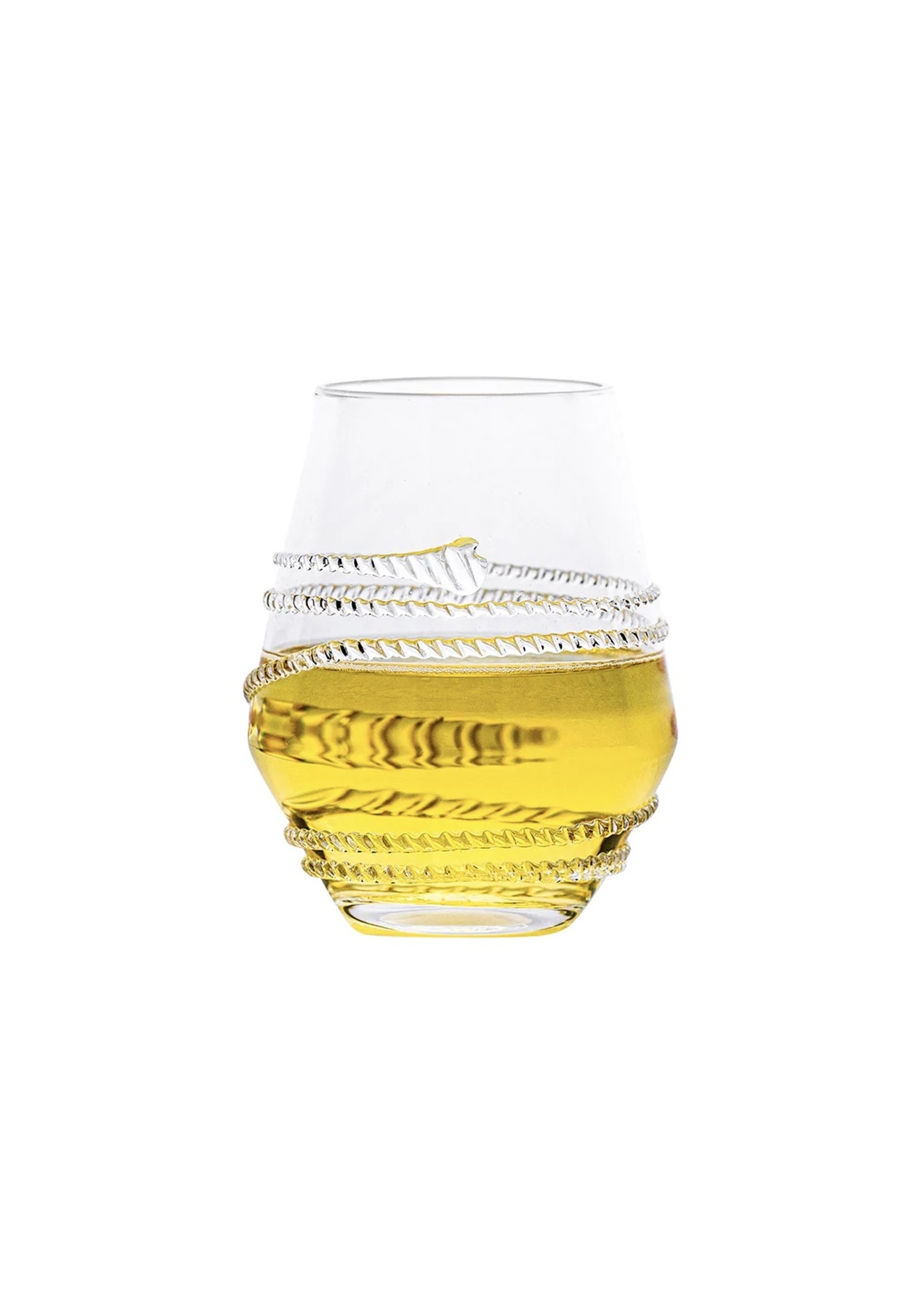 Juliska Chloe Stemless Wine Glass