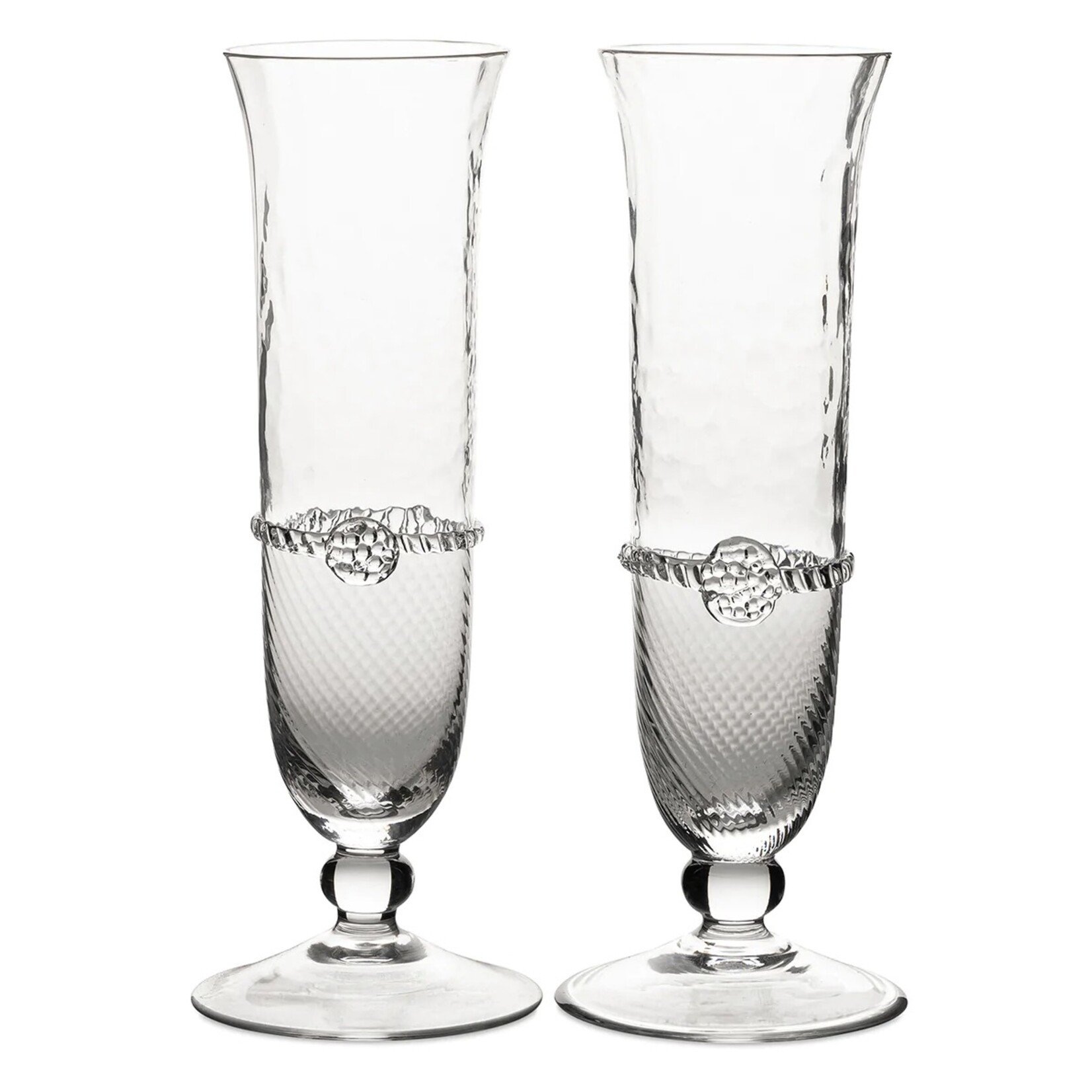 Juliska Graham Toasting Flutes, Set of Two