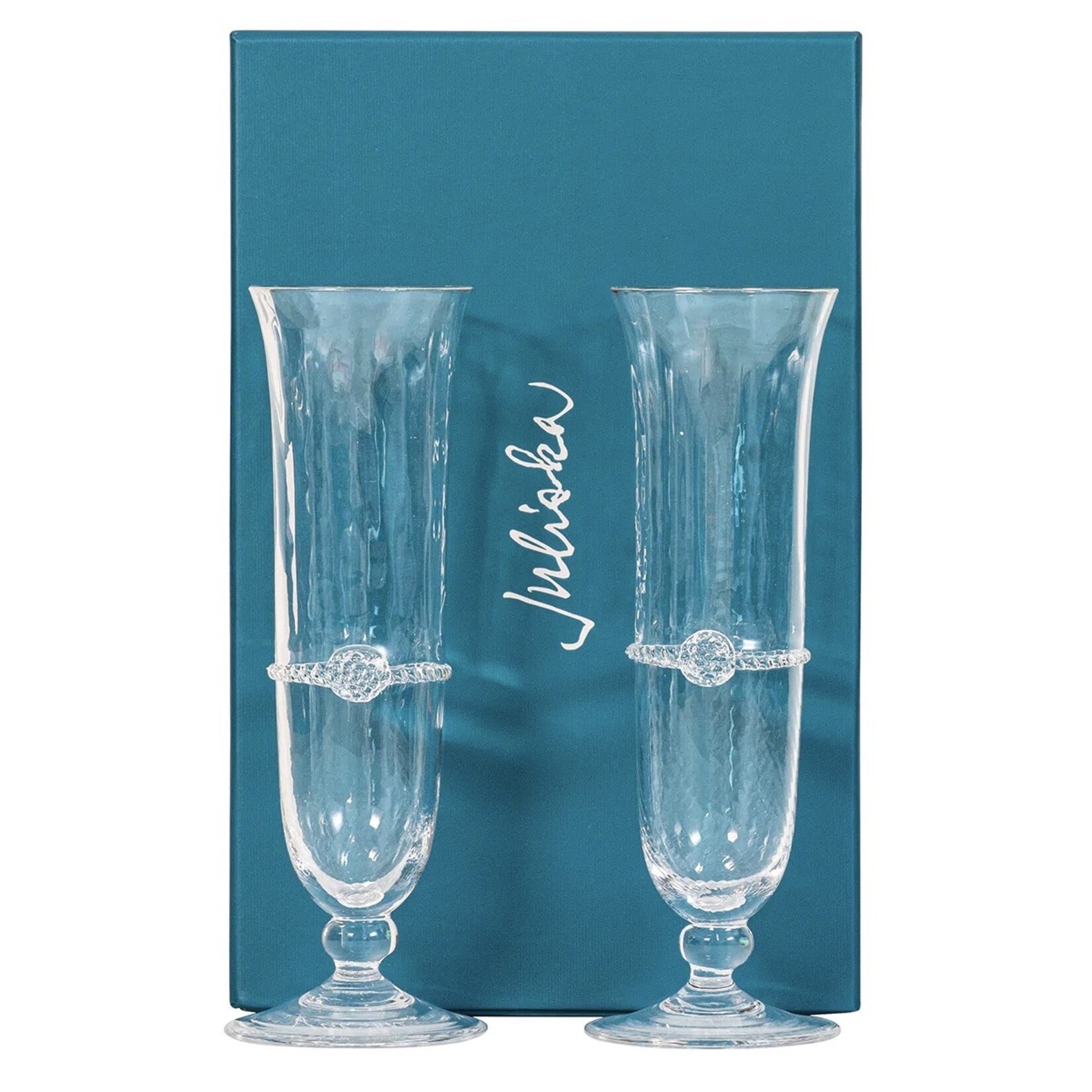 Juliska Graham Toasting Flutes, Set of Two