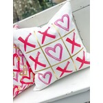 XOXO Tic Tac Toe Pillow