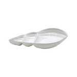 CASAFINA LIVING APARTE APPETIZER DISH 16"-WHITE