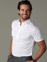 Collars & Co. Semi-Spread Collar Polo White