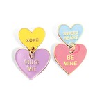 Brianna Cannon Valentine's 2023 - Conversation Hearts Drop Earrings