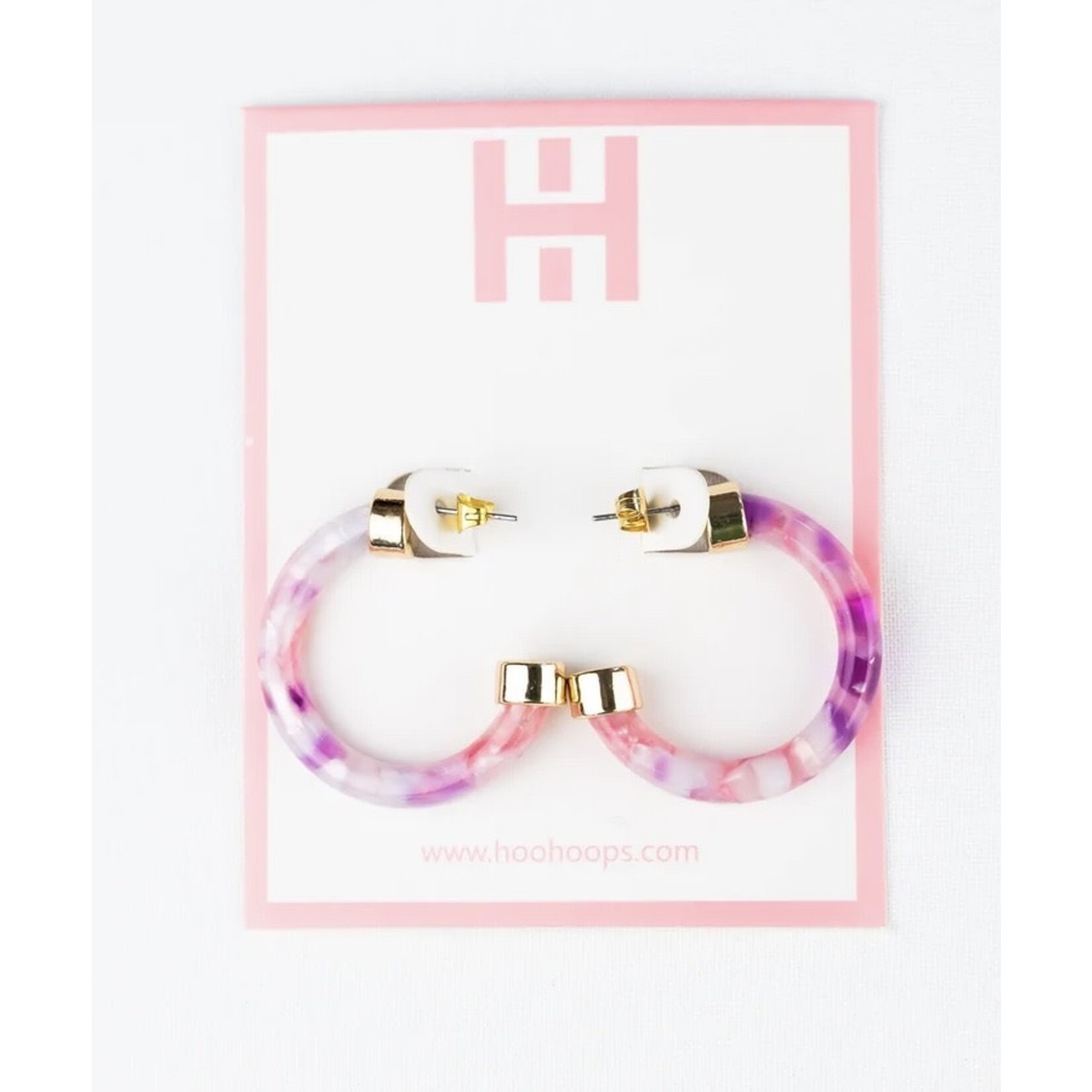 Hoo Hoops Orchid Lei Mini Hoops