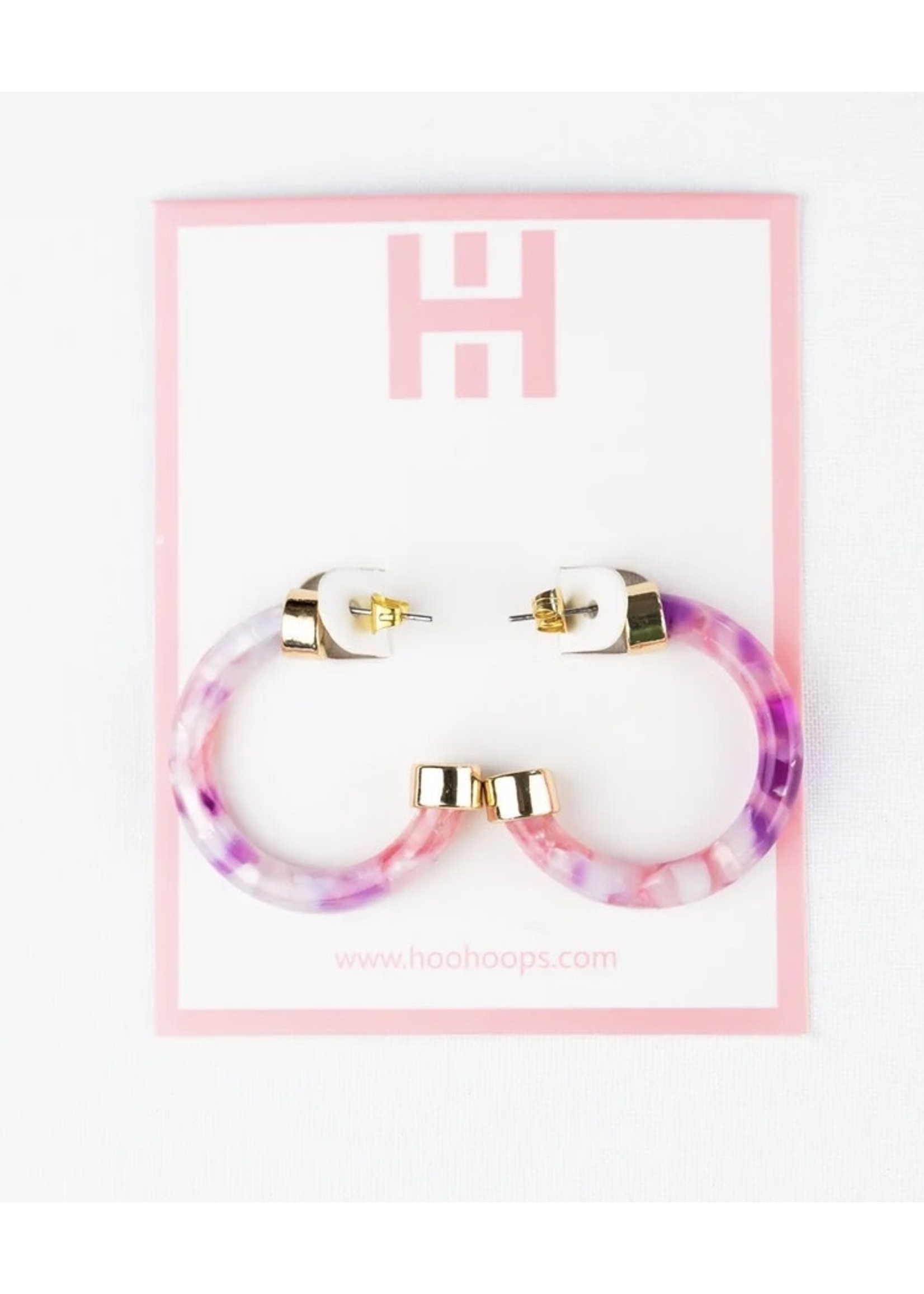 Hoo Hoops Orchid Lei Mini Hoops