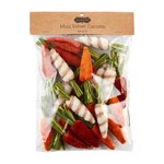 Mud Pie MINI VELVET CARROTS SET